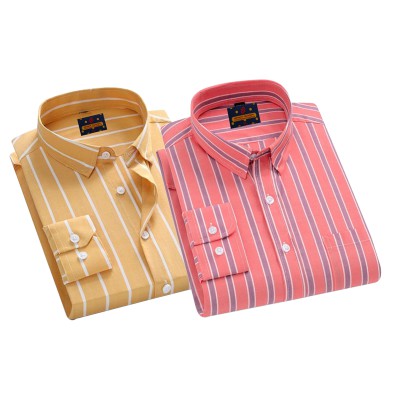 Men's Stripe Full Sleeve Shirt (combo-pack)