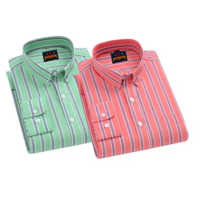 Men's Stripe Full Sleeve Shirt (combo-pack)