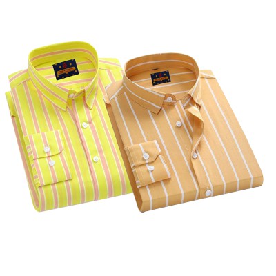 Men's Stripe Full Sleeve Shirt (combo-pack)