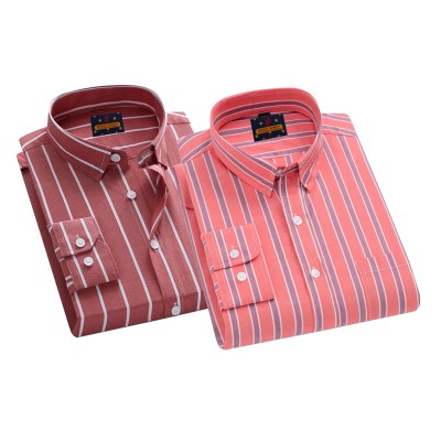 Men's Stripe Full Sleeve Shirt (combo-pack)